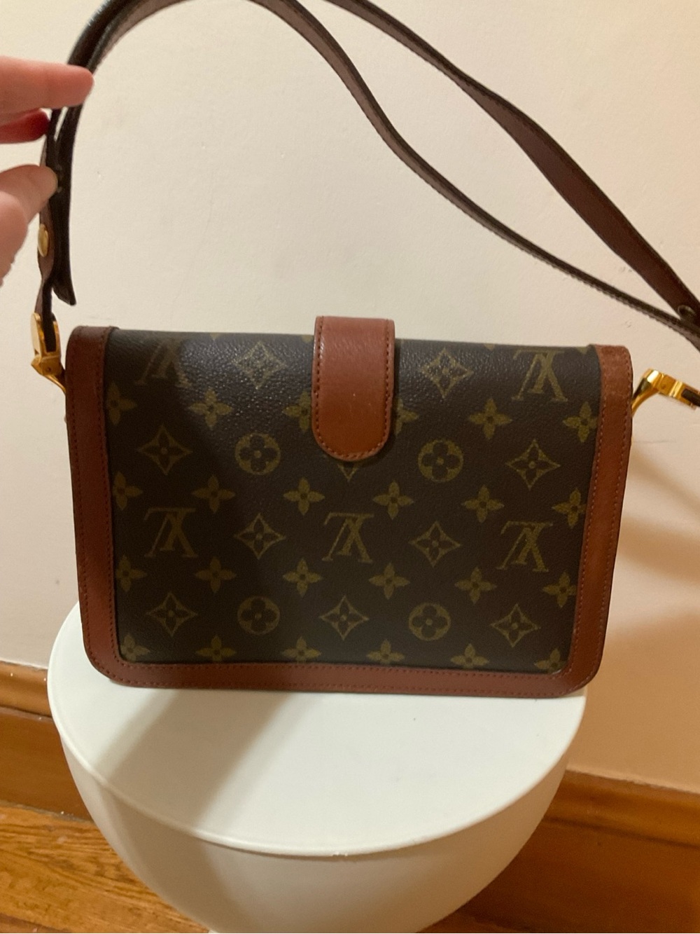 Authentic Vintage Louis Vuitton Monogram Sac Rabat Shoulder Bag + COA - Picture 3 of 15